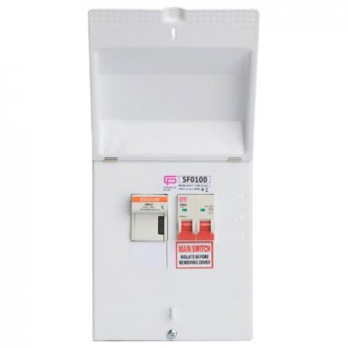 Fusebox SF0100 100A Fused Switch 1P+N